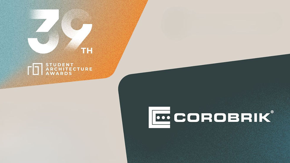 Live Stream: 39th Corobrik Student Architecture Awards