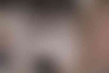 Matt getting ready to start hanging the paintings.