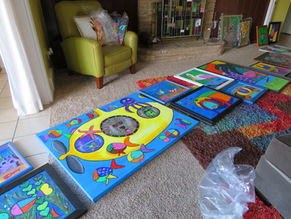 Booked & Busy: My Paintings’ Fall Social Calendar