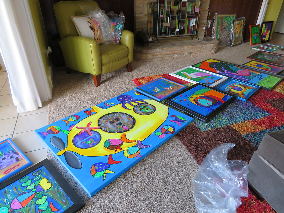 Booked & Busy: My Paintings’ Fall Social Calendar