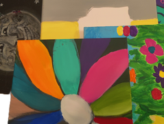The magic closet: part storage, part time machine, part second-chance studio for resurrected paintings.