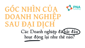 Góc nhìn của Doanh nghiệp sau đại dịch: Các Doanh nghiệp đã bắt đầu hoạt động lại như thế nào?