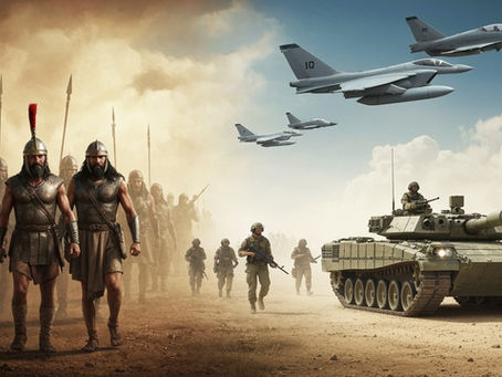 Biblical army vs. Modern day Israel army