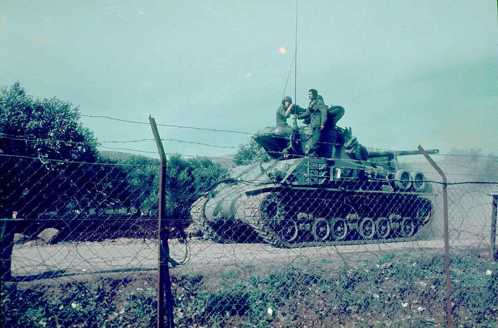 A pro-Israel Christian Militia on Patrol along the Lebanese border (Wikimedia)