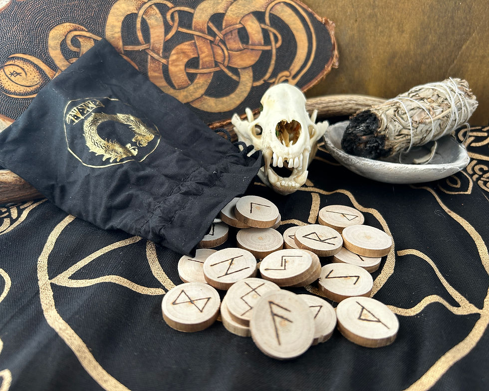 Thumbnail: Holz Runen