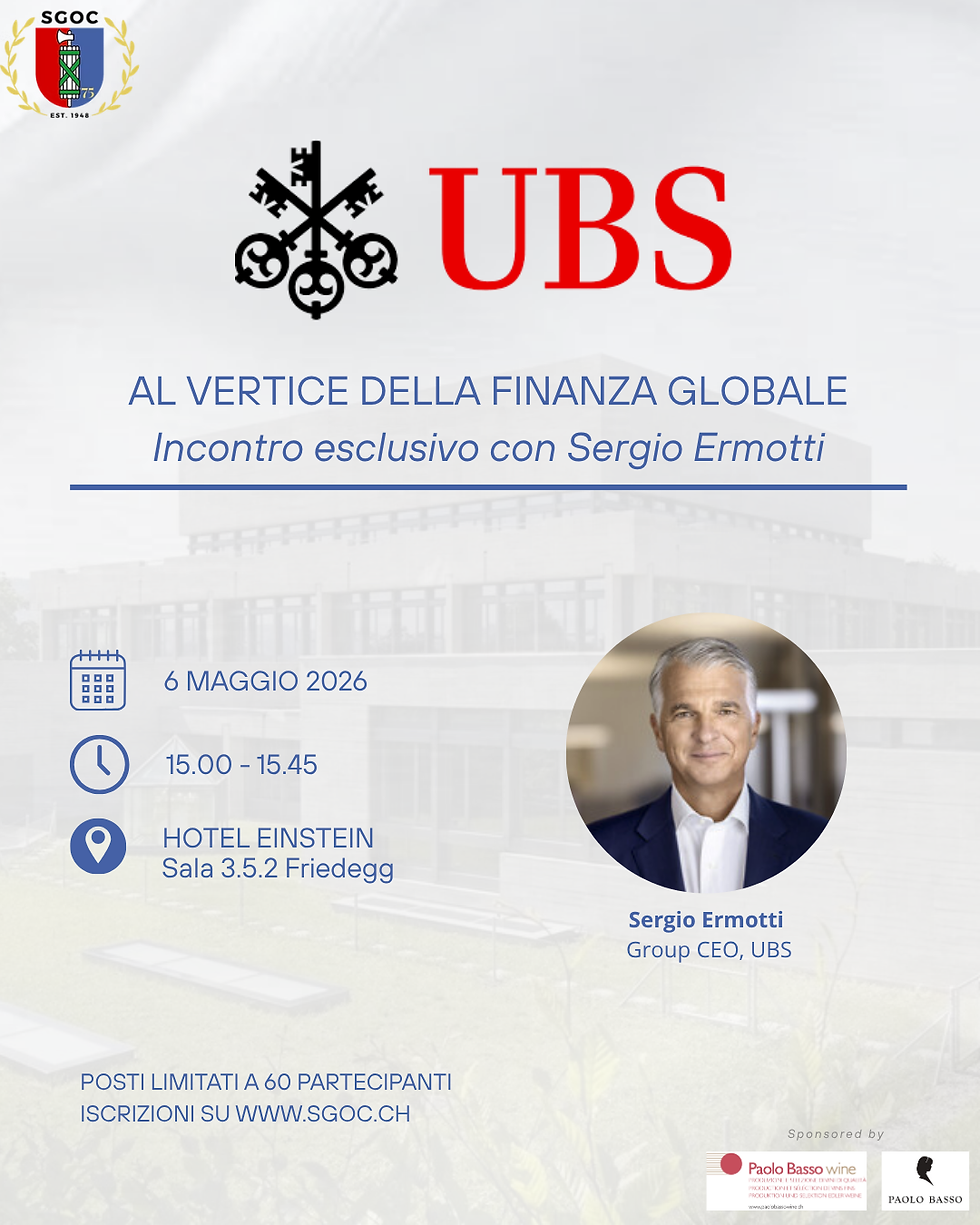 UBS - Sergio P. Ermotti