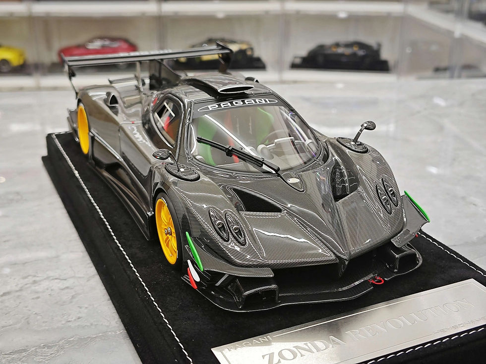 Thumbnail: HH Model Pagani Zonda R Evolution 1:18 Scale Model Italy