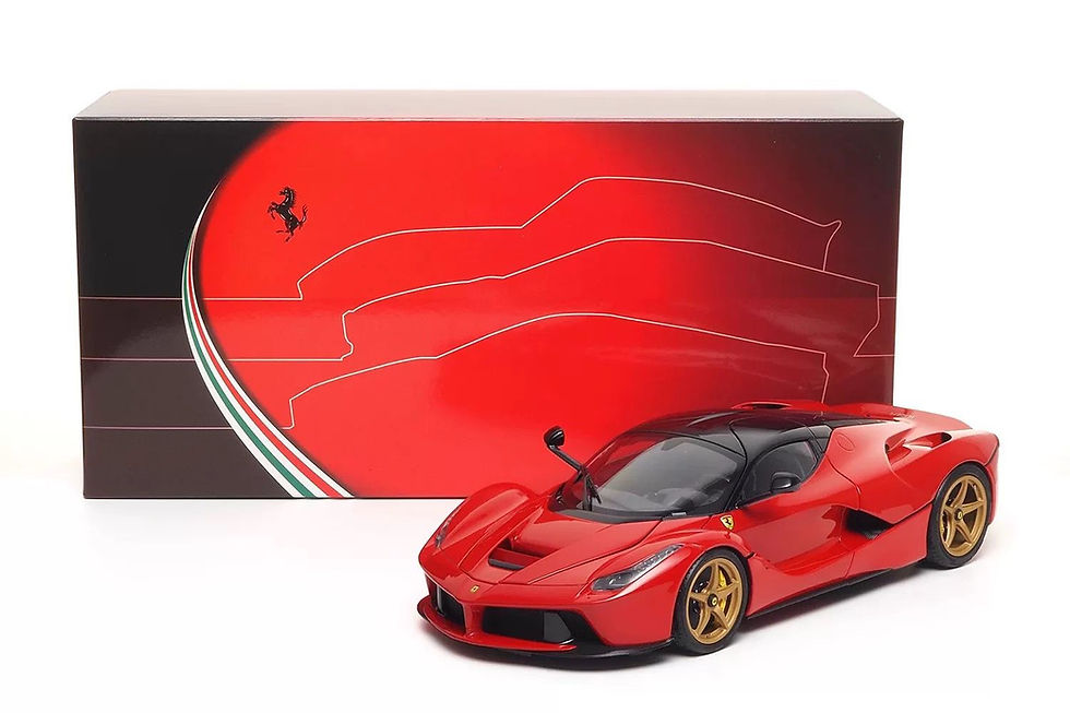 Thumbnail: BBR 1/18 FOR LaFerrari Convertible full drive car model Metal