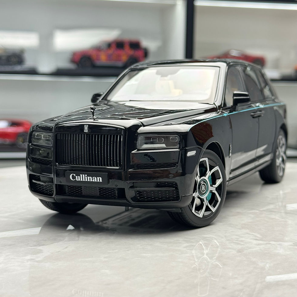 Thumbnail: Rolls-Royce Cullinan BB Wheel Rims, Fishing Seat Version, 1/18 Scale, car model