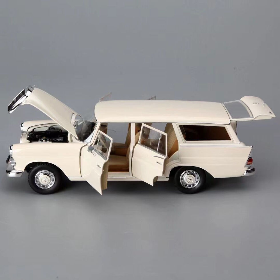 Thumbnail: NOREV 1:18 Mercedes-Benz 200 Universal 1966 Alloy Car Model