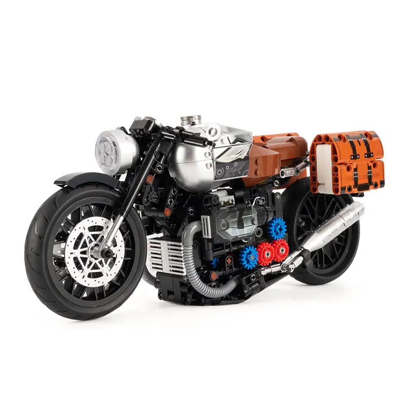 Thumbnail: Technical R Nine T Motorcycle Car Toy Hobbies Car 1:8 Model Building Blocks