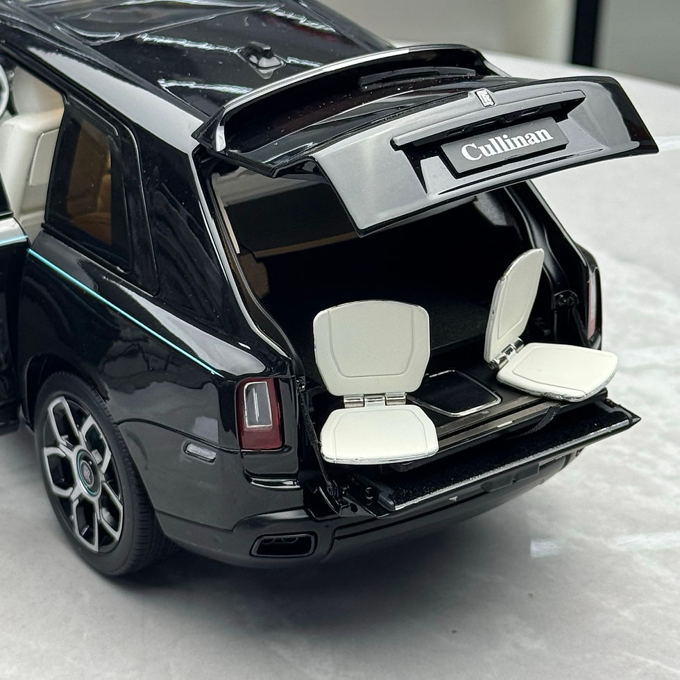 Thumbnail: Rolls-Royce Cullinan BB Wheel Rims, Fishing Seat Version, 1/18 Scale, car model