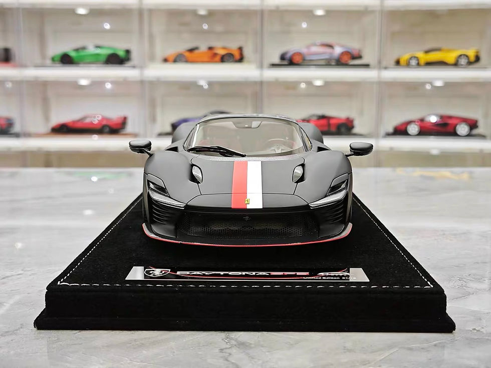 Thumbnail: Zigzag Youngster Ferrari SP3 Resin Car Model 1:18