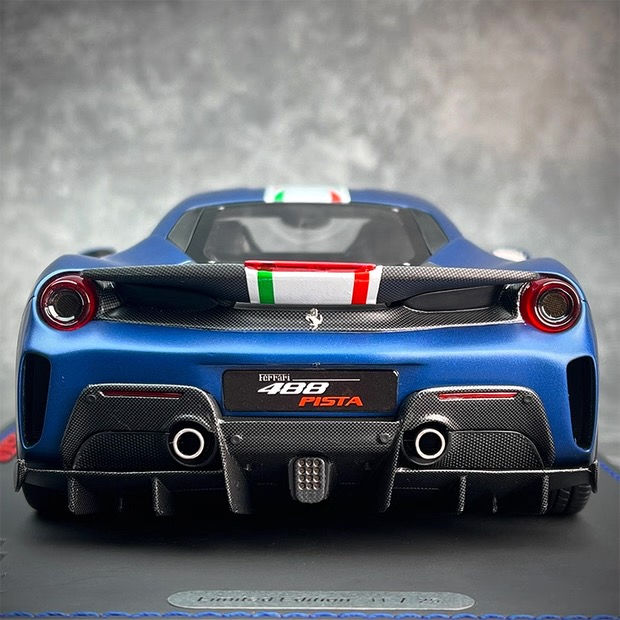 Thumbnail: BBR 1:18 Ferrari Ferrari 488 Pista Piloti Simulation Resin Car Model