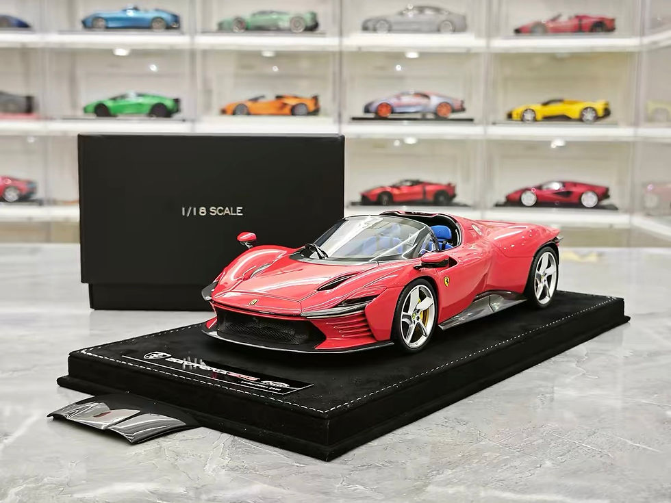 Thumbnail: Zigzag Youngster Ferrari SP3 Resin Car Model 1:18