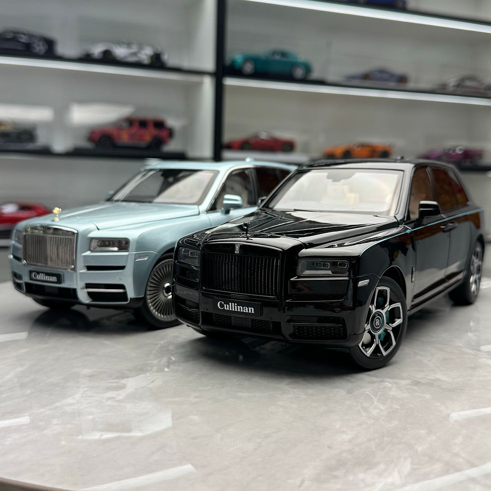 Thumbnail: Rolls-Royce Cullinan BB Wheel Rims, Fishing Seat Version, 1/18 Scale, car model