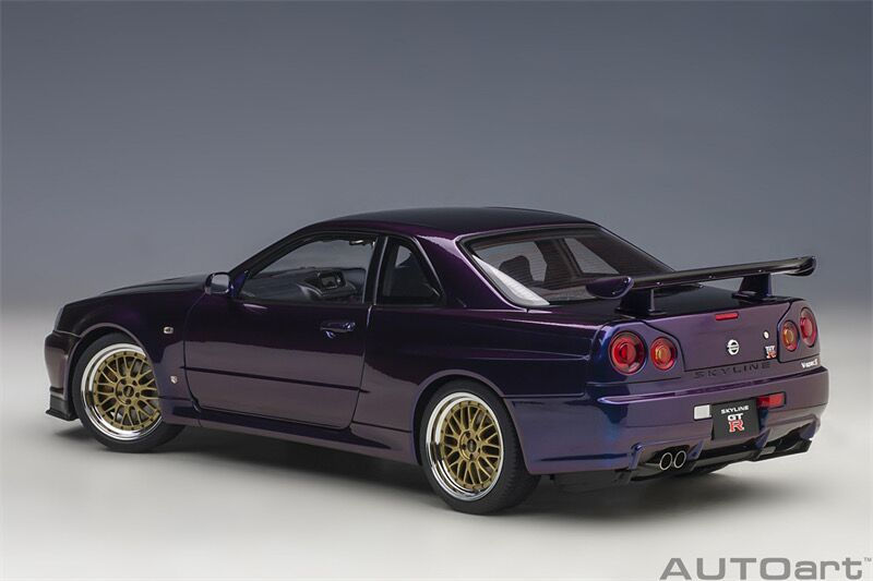 Thumbnail: AUTOart Alto 1:18 Nissan Skyline Nissan Skyline GT R34 V-Spec car model