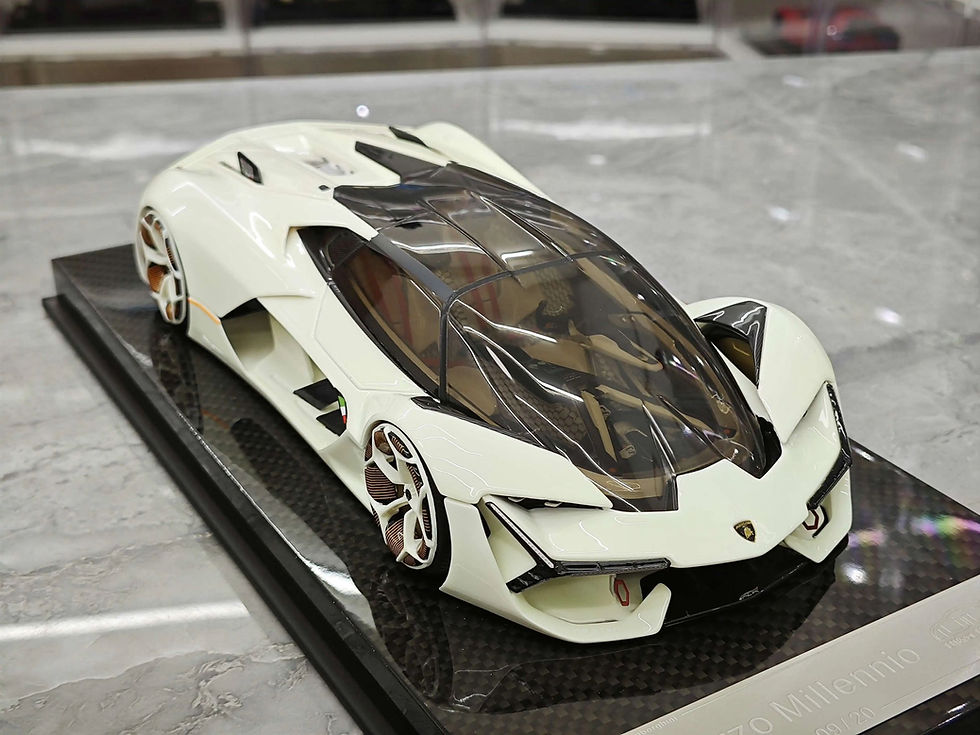 Thumbnail: U U Lamborghini Terzo Millennio Replica Car Model 1/18