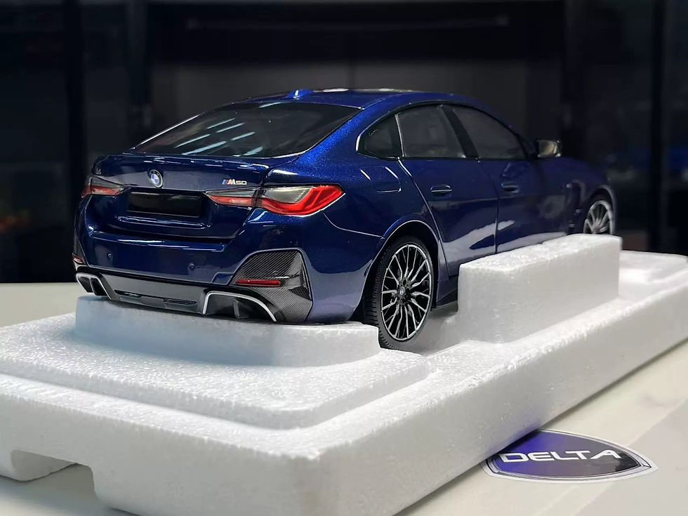 Thumbnail: 1:18 MINICHAMPS BMW BMW i4 M50 Alloy Car Model