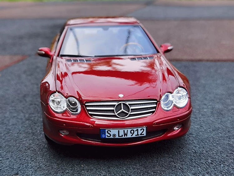 Thumbnail: NOREV 1:18 Mercedes-Benz SL500 R230 Convertible Alloy Car Model
