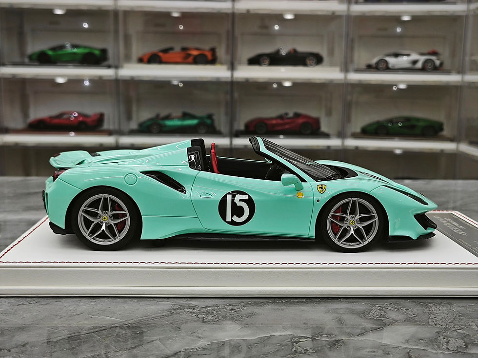 Thumbnail: DM 488 Pista Spider Convertible Limited Edition Resin Model 1:18