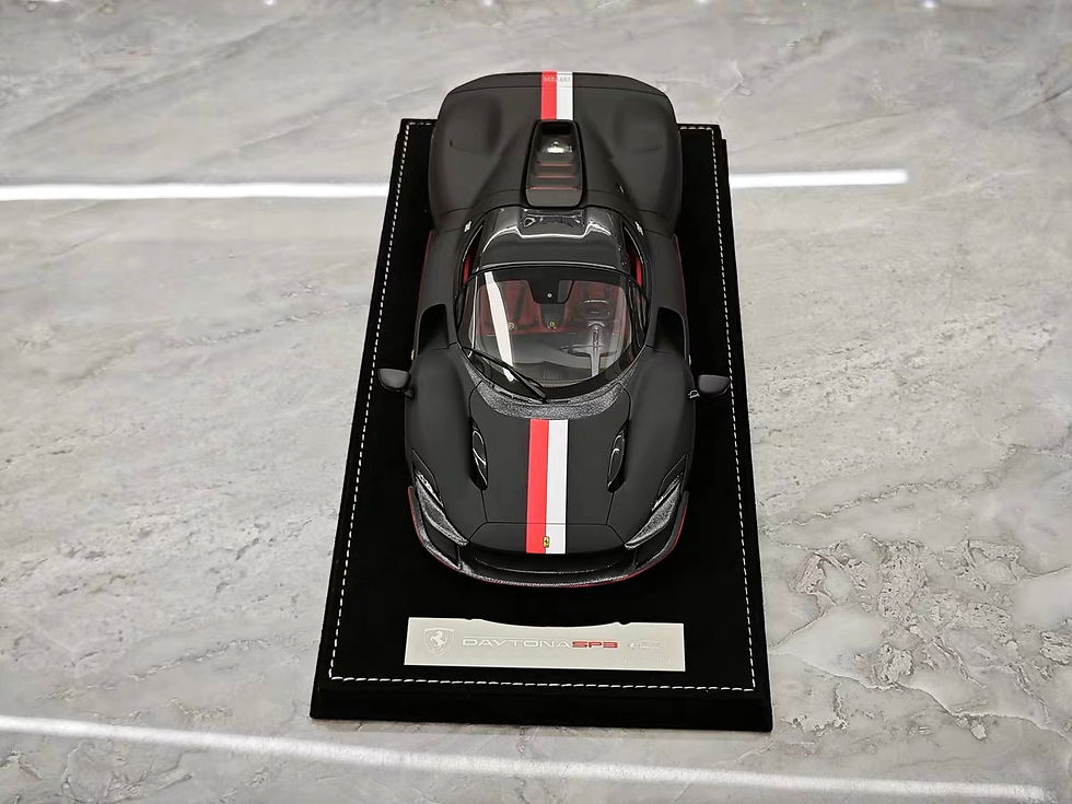 Thumbnail: Zigzag Youngster Ferrari SP3 Resin Car Model 1:18