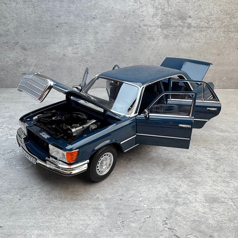Thumbnail: NOREV 1:18 Mercedes-Benz 350 SEL 1979 W116 Die-Cast Car Model