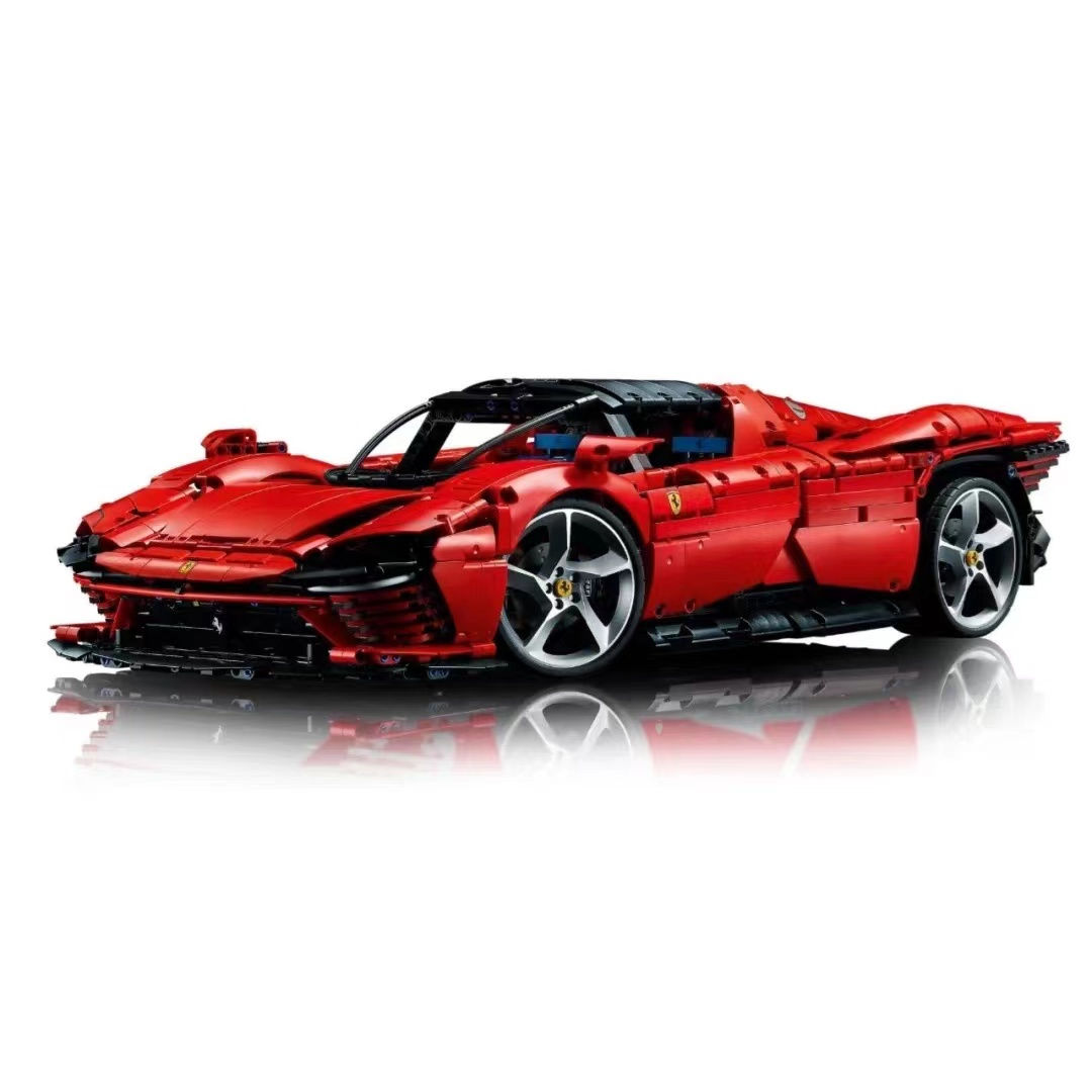 3778PCS FIT 42143 Daytona SP3 Supercar Ferraried Model Building Block Bric