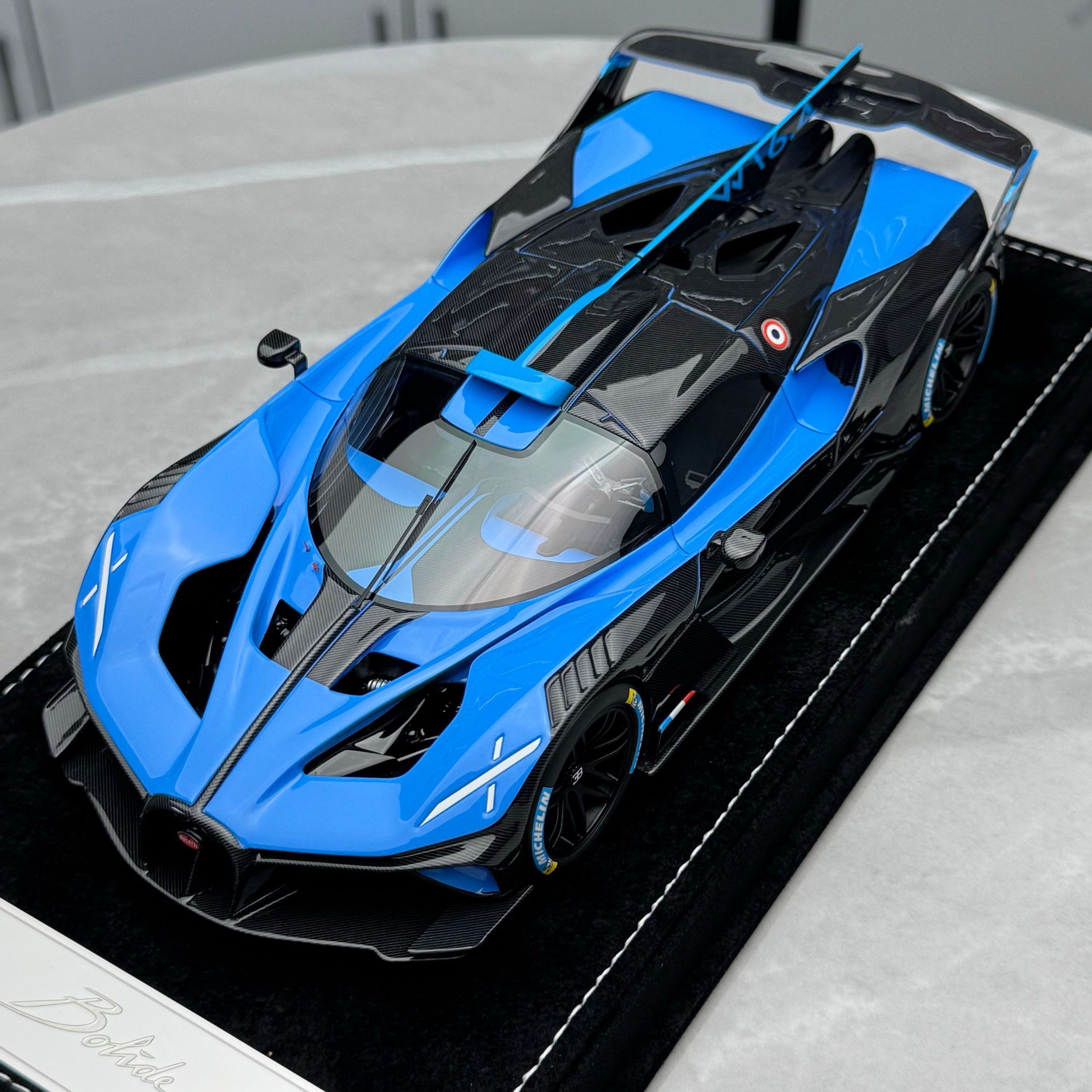 HH Model 1:18 Bugatti Bolide “Fire Meteor” Limited Edition Resin Supercar Model