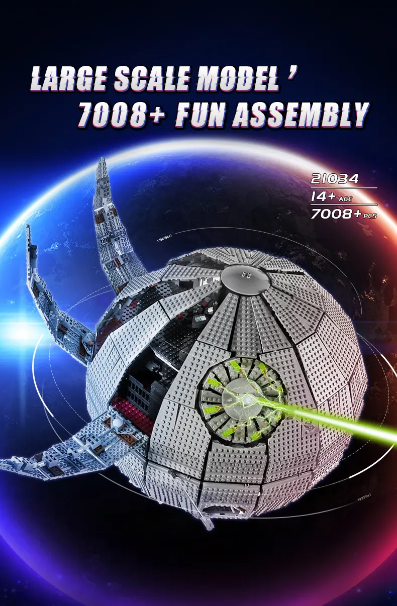 Star Plan Model Building The UCS Death Collection Toy Star Sets