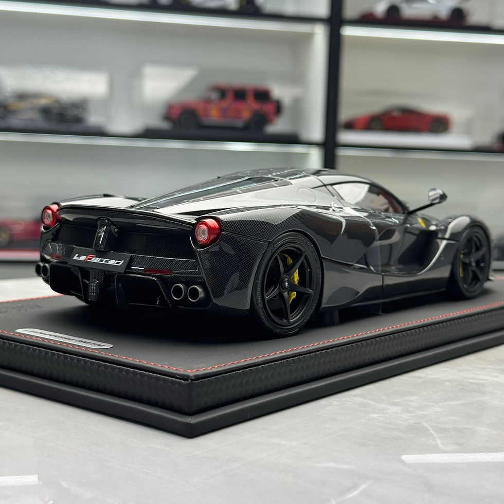 Thumbnail: BBR 1/18 Scale Ferrari LaFerrari Alloy Full-Open Full Carbon Fibre car model