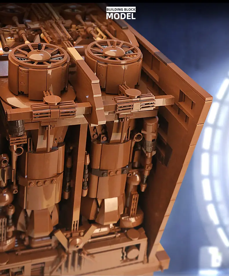 Thumbnail: Building Blocks Star Destroyer Cavegod UCS Sandcrawler Model Assemble Bricks