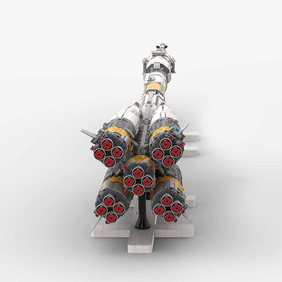 Thumbnail: Soyuz-FG Launch Vehicle Rocket Aerospace Series Block Set for Ultimate Soyuz Roc