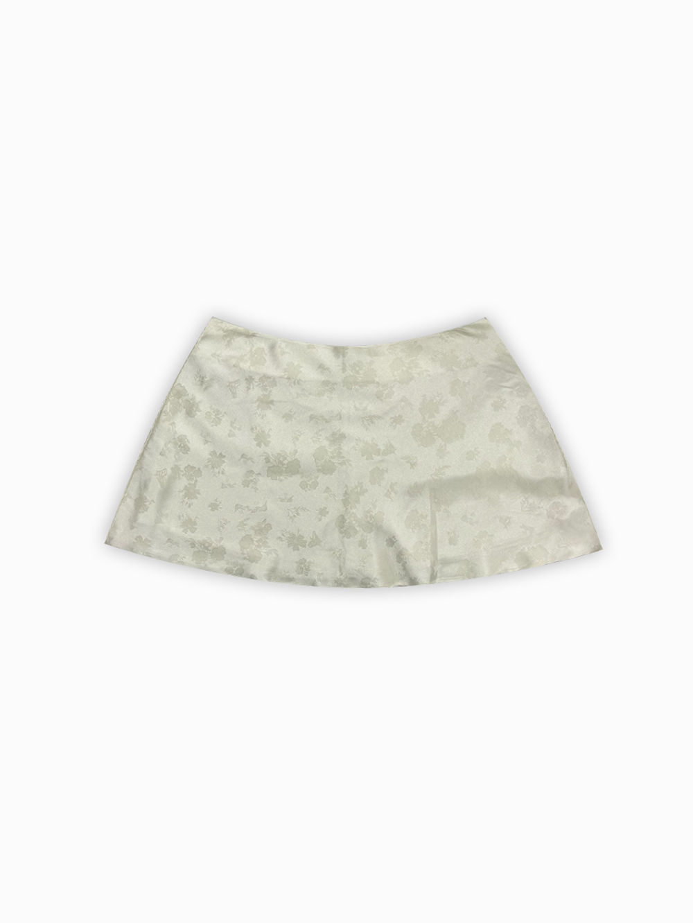 Women's Jacquard Mini Flare Skirt Textured Woven A-Line Skirt SM