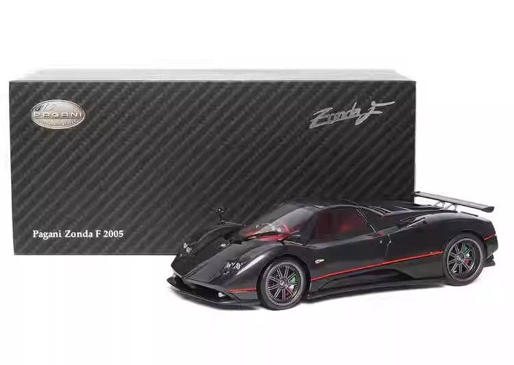 Thumbnail: Almost Real AR+ 1/18 Pagani Zonda F 2005 Carbon Fiber Edition Car Model
