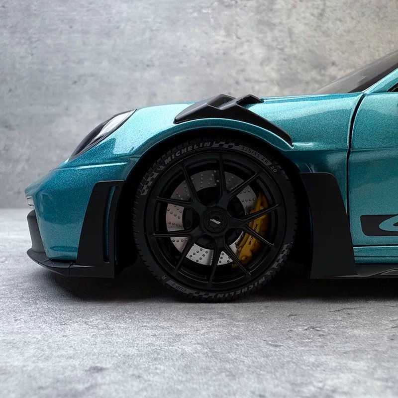 Thumbnail: Mini Cut Porsche 911 GT3 RS Car Model 1:18 Lap Record Edition Alloy