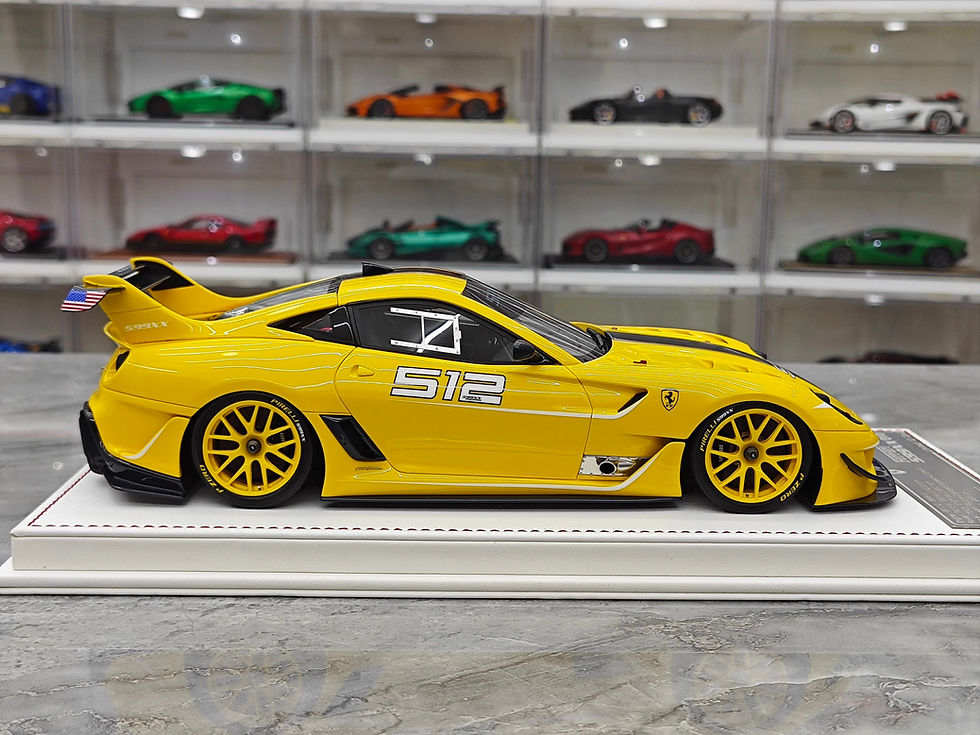 Thumbnail: DG Ferrari 599 EVO XX Limited Edition Resin Car Model 1:18