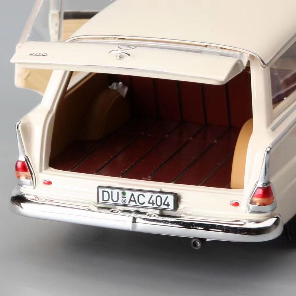 Thumbnail: NOREV 1:18 Mercedes-Benz 200 Universal 1966 Alloy Car Model