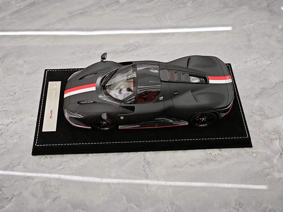 Thumbnail: Zigzag Youngster Ferrari SP3 Resin Car Model 1:18