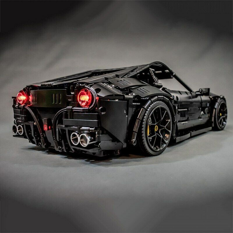 Thumbnail: Technical RC Sport Car Black Ferraried F12 Berlinetta Brick