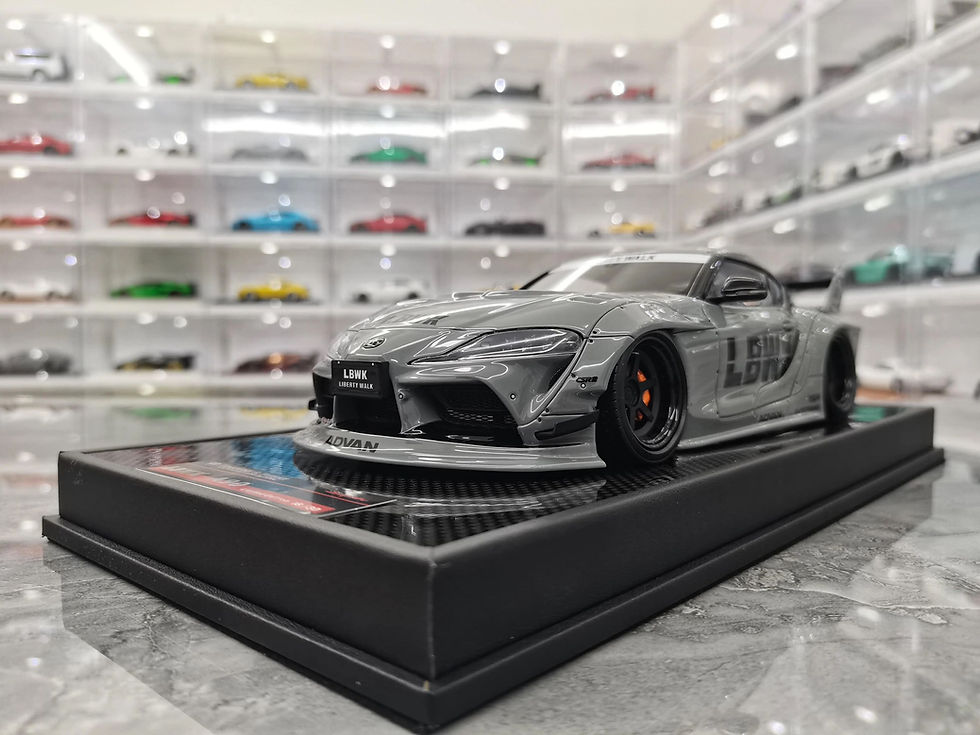 Thumbnail: 1:18 TP Toyota Supra A90 Modified Wide Body Simulation Resin Car Mode