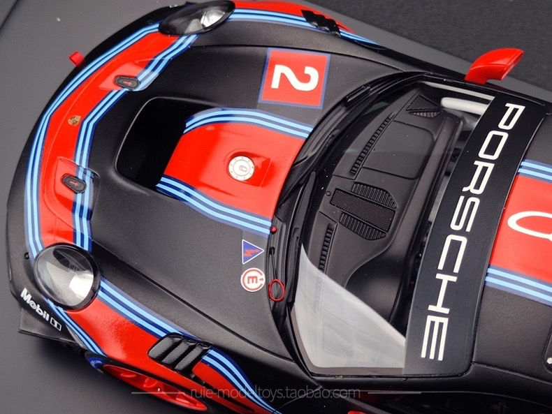 Thumbnail: 1:18 Germany Porsche Original 911 GT2 RS Clubsport Martini 2 Simulation Car Mode