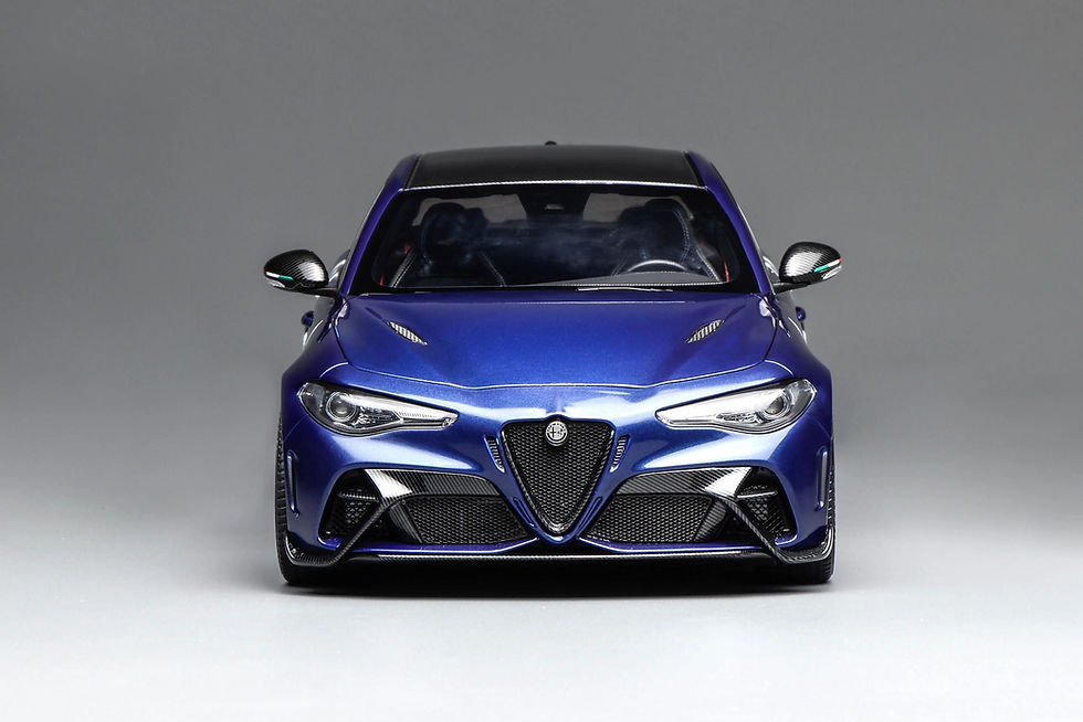 Thumbnail: MOTORHELIX 1/18 Alfa Romeo Giulia GTA GTAm Alloy Car Model