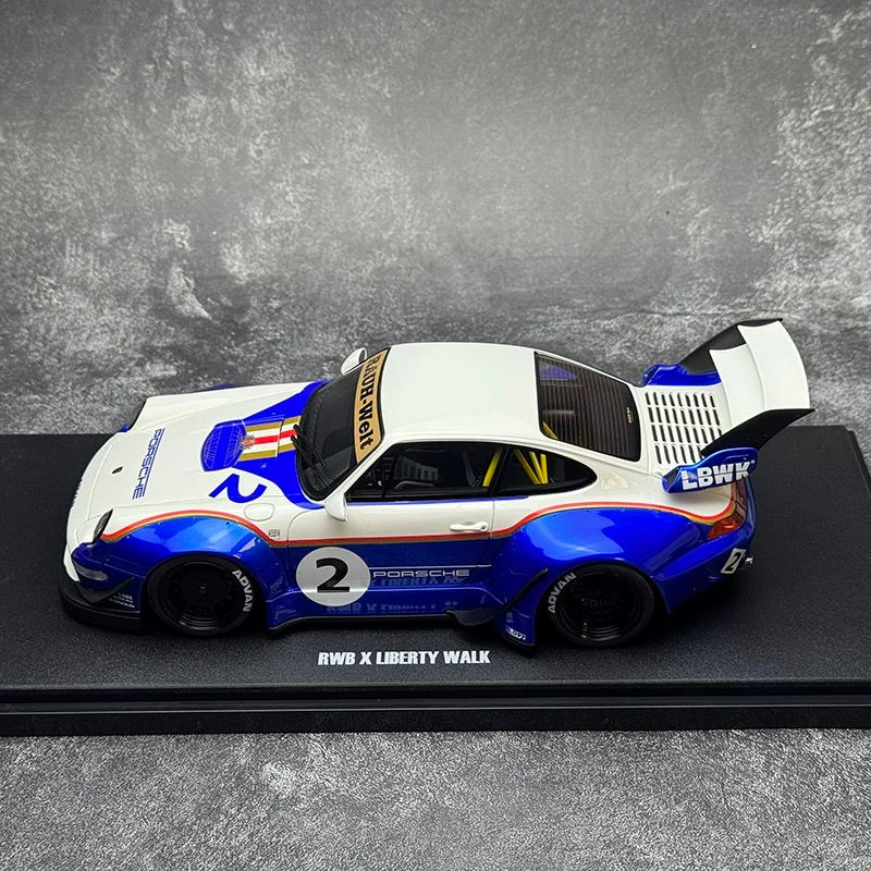 Thumbnail: GT SPIRIT 1:18 Porsche RWB X LIBERTY WALK Diecast Model