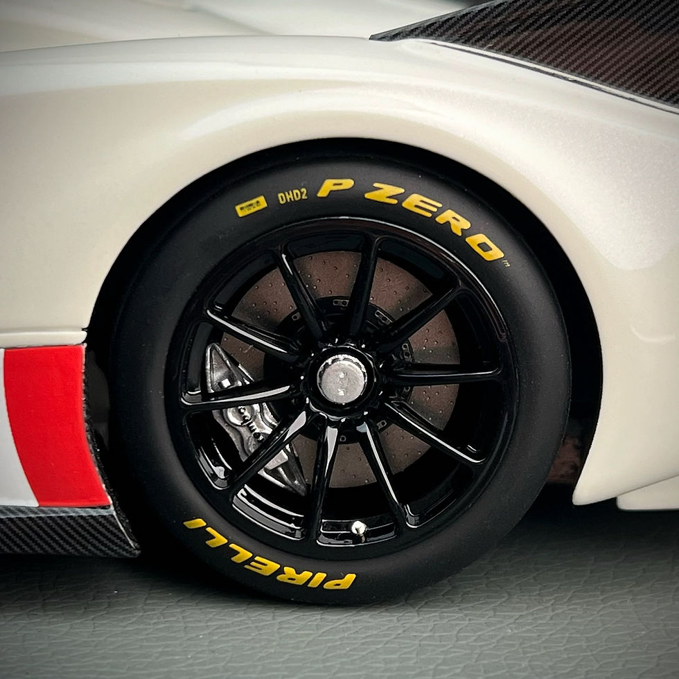 Thumbnail: BBR 1:18 PAGANI HUAYRA R No.27 Resin Supercar Car Model 1/18