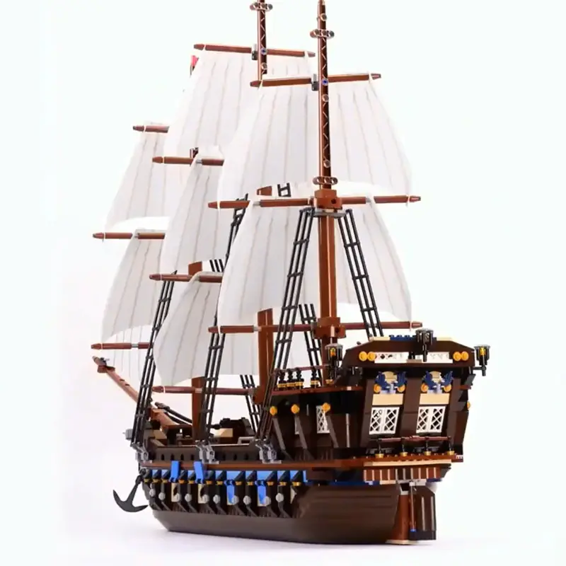 Thumbnail: Kaiser Flagship Vaisseau Amiral Ship Building Bricks Pirate Boat Vessels Caribbe