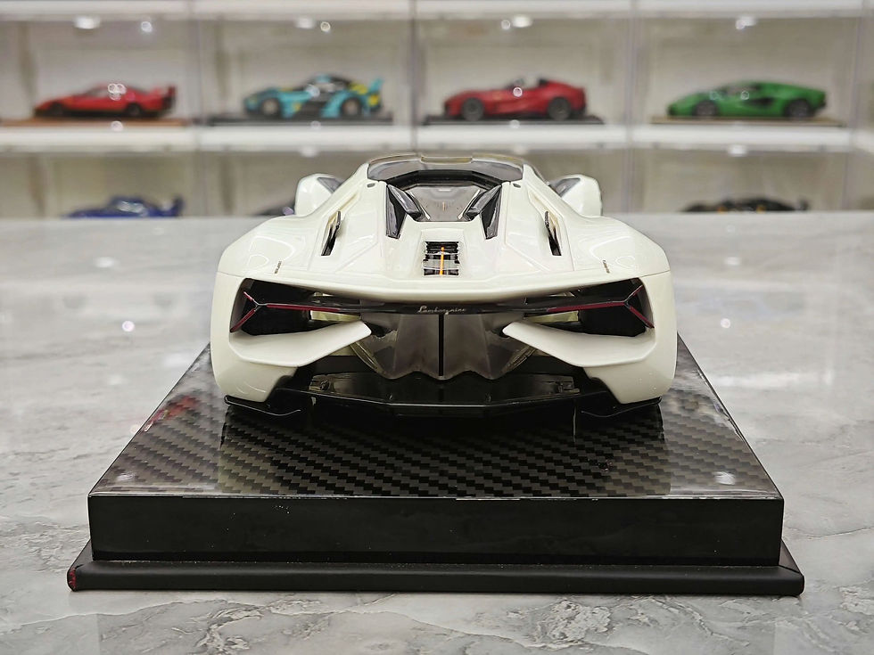 Thumbnail: U U Lamborghini Terzo Millennio Replica Car Model 1/18
