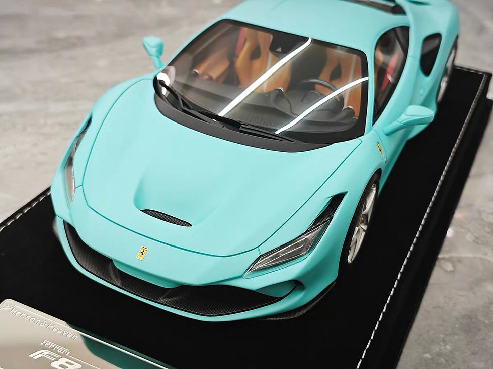 Thumbnail: HH Model Prancing Horse F8 Tributo Limited Edition Resin Car Model 1:18