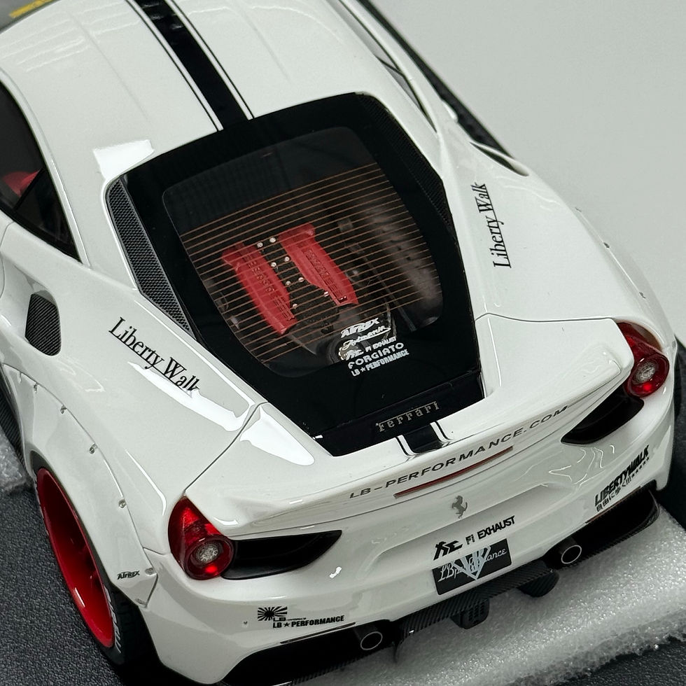 Thumbnail: GL 1:18 Ferrari 488 GTB Supercar Resin Car Model