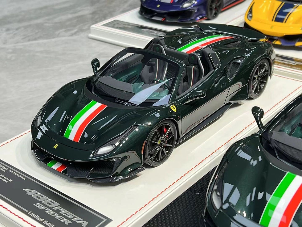 Thumbnail: DM Dino Model 1:18 Ferrari 488 Pista Spider Limited Edition Resin Car Model